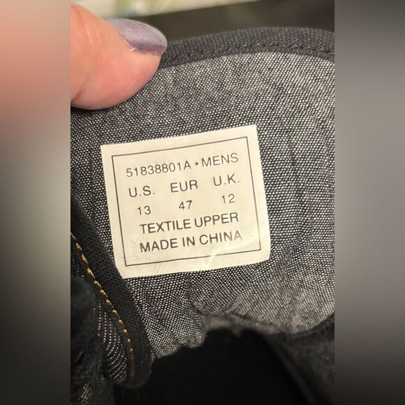 Levi Denim Comfort Boots Men’s 13 - Picture 8 of 12